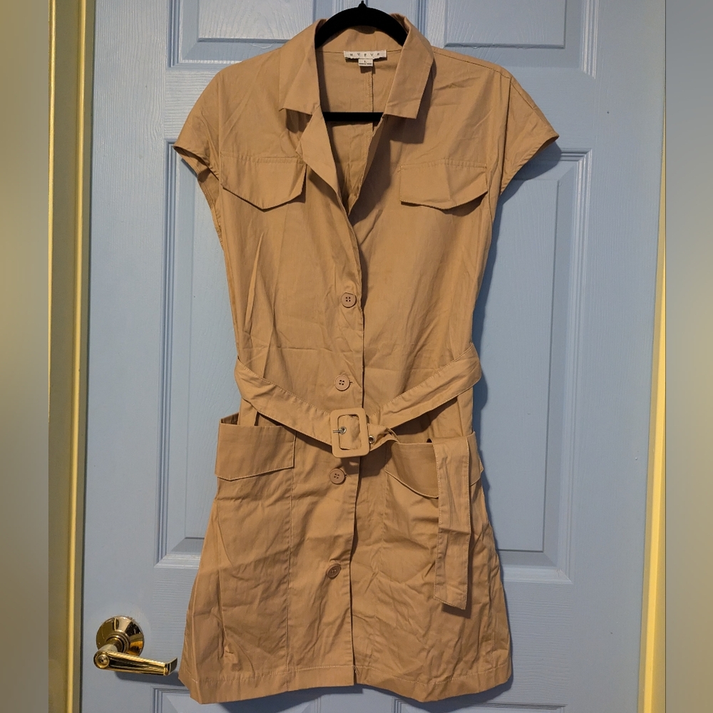 Khaki dress